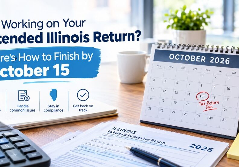 Illinois extended tax return blog cover image